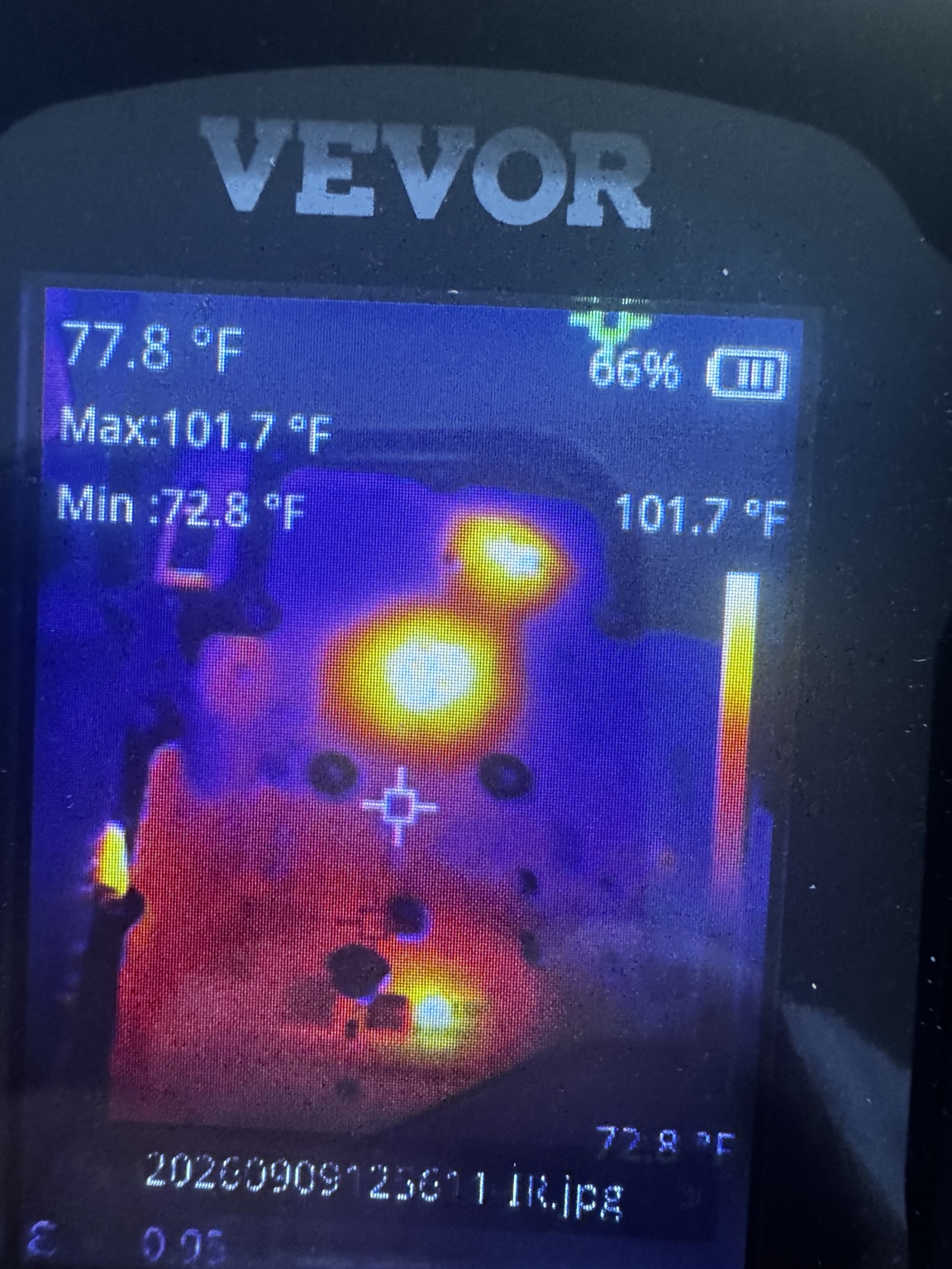 Thermal diagnosis during an Xbox Series X board repair